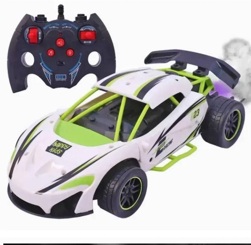Hero Smoke Mist Spray Racing Car 2.4 GHz with LED Light and Sound Electric Toy  (Multicolor)