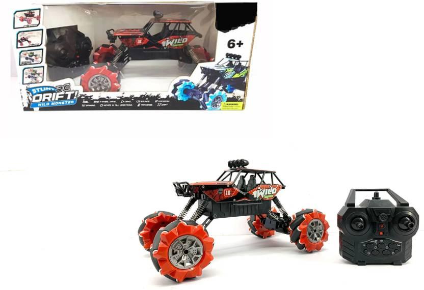 Drift Climbing High Speed Racing RC Crawling Stunt Car 2.4 Ghz 1:18 Scale  (Multicolor)