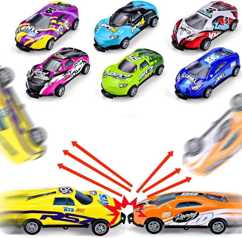 Collision Bounce Car Toy Kids, Flips Car Pull Back Car, Jumping Stunt Car,  (Multicolor)