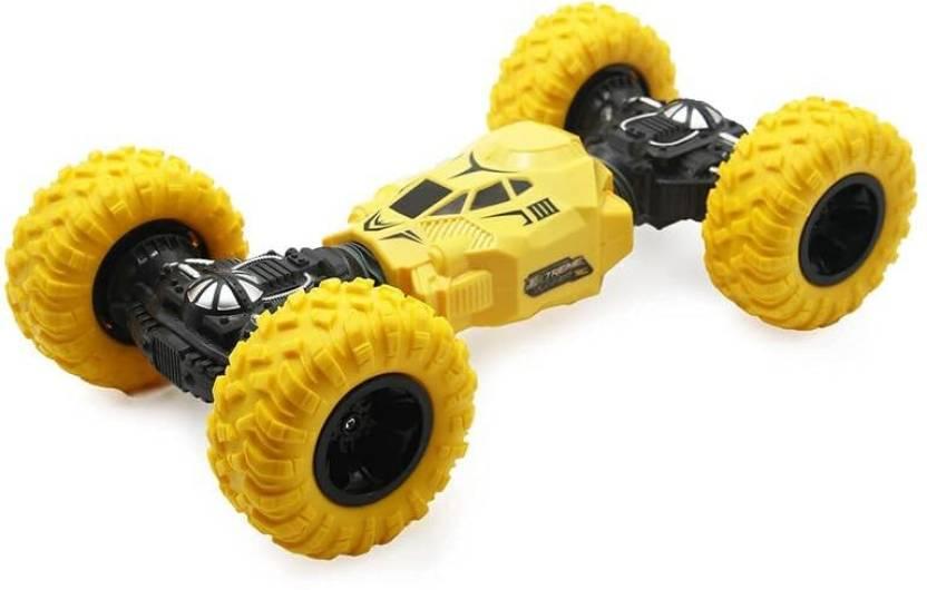 Big Size Double Sided Stunt Racing Moka 4-Wheel Drive Off Road  (Multicolor)