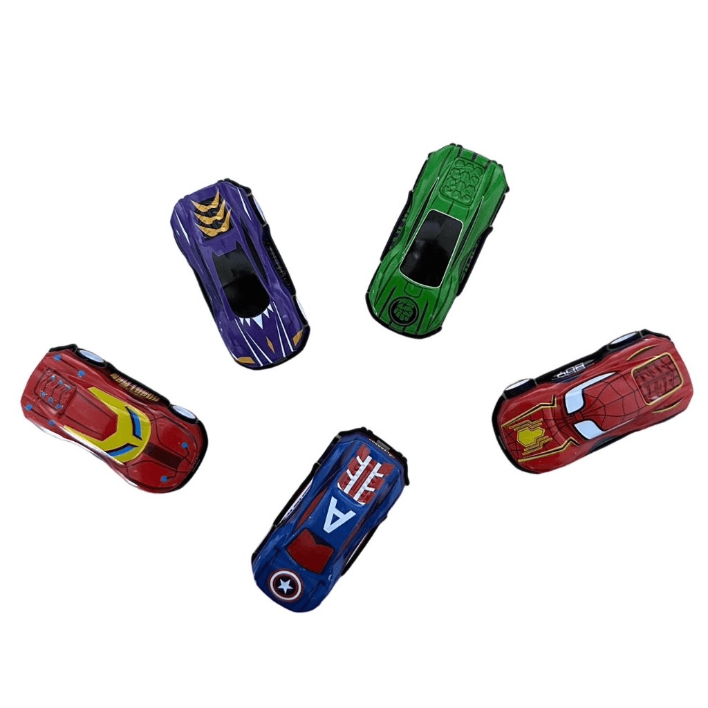 5 in 1 Avengers Endgame Alloy Car Set of 5 Pcs