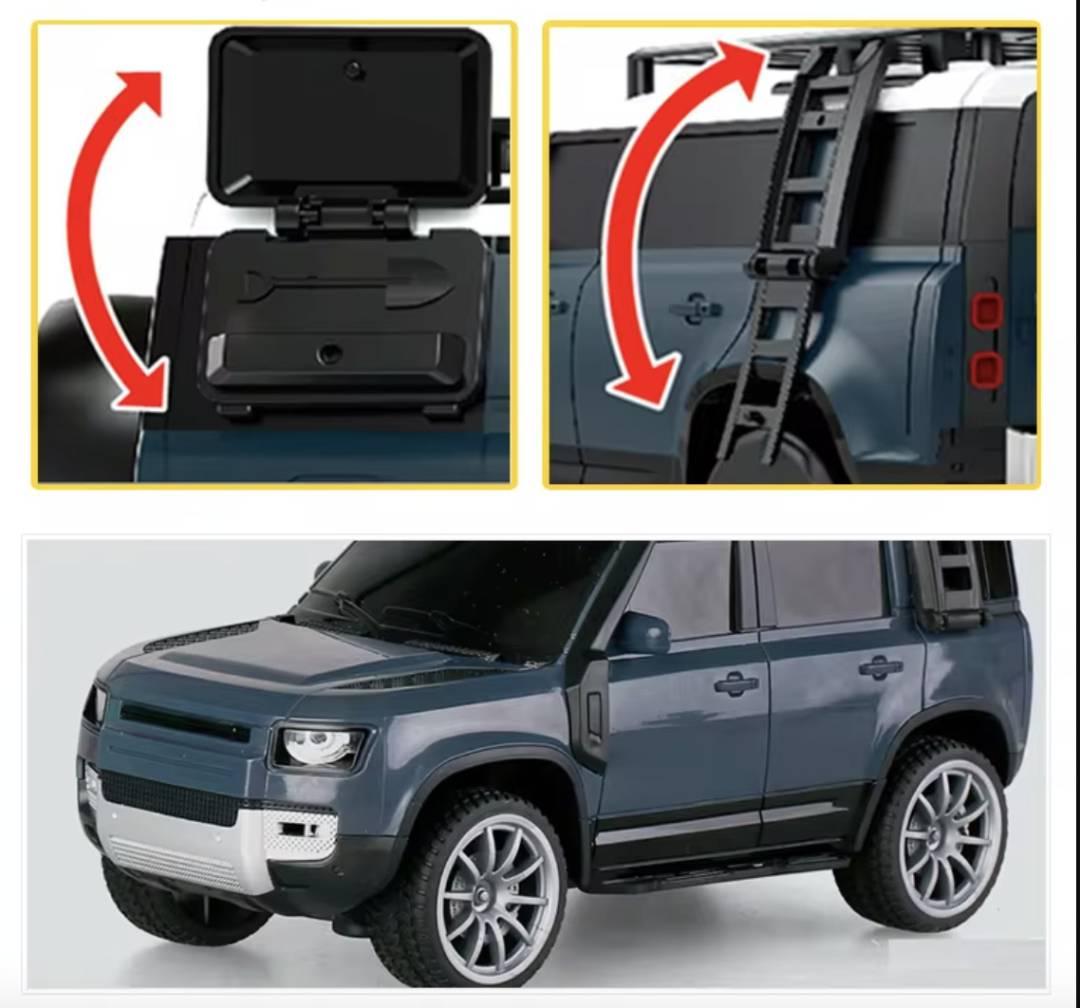 Remote Controlled Resembling Defender Toy Car | (Green, Blue) | Random Color