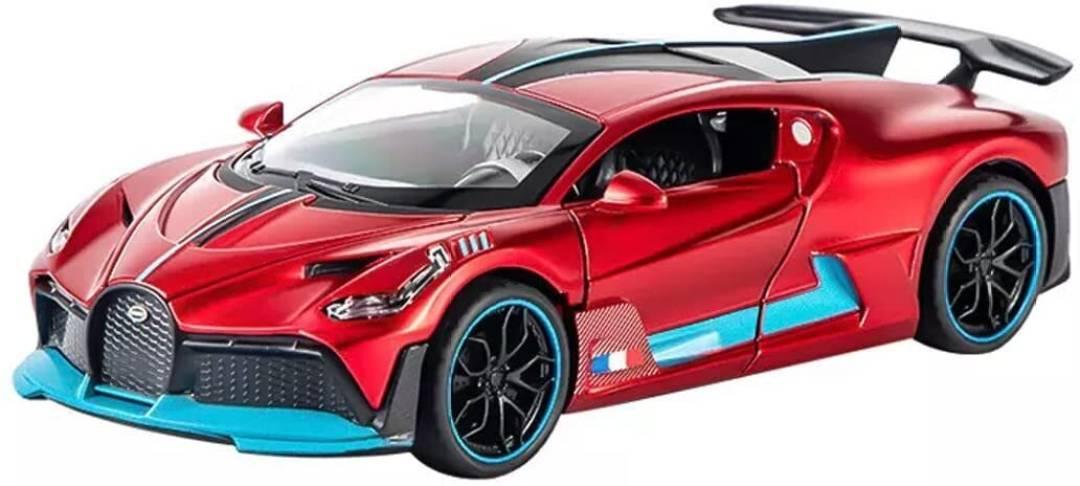 Bugatti Divo Die-Cast 1:32 Scale Model Metal Car with Light & Sound for Kids  (Multicolor, Pack of: 1)
