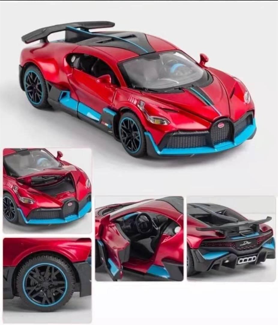 Bugatti Divo Die-Cast 1:32 Scale Model Metal Car with Light & Sound for Kids  (Multicolor, Pack of: 1)