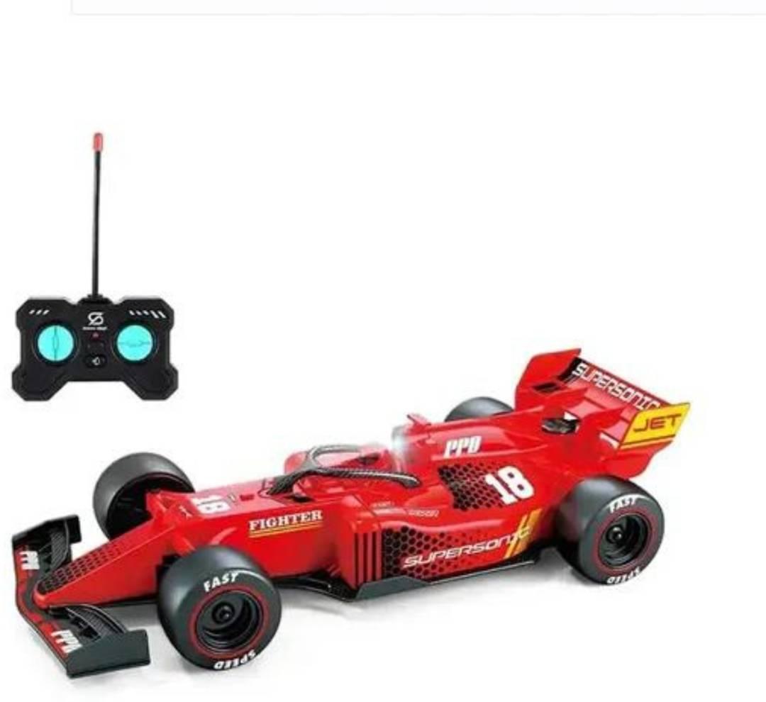 1:24 Scale Mini F1 Remote Control Car Battery Recharges With Smoke