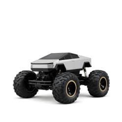 KIDOYZ Cyber Beast 1:8 Scale 4WD RC Rock Crawler – Alloy Body Off-Road Remote Control Monster Truck with Bright Headlights & All-Terrain Suspension