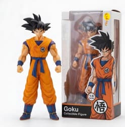 KIDOYZ Premium Dragon Ball Z Son Goku Action Figure (1: 8 Scale, 7 Inch) – Anime Collectible Statue for Desk, Gaming Setup & Car Dashboard Decor