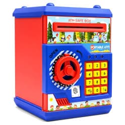 Piggy Bank Mini ATM Toy for Kids and Adults - Gullak with Number Password and Touch Sensor