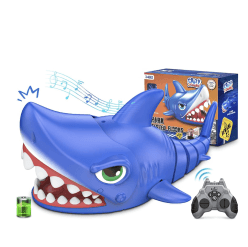Kidoyz Remote Control Shark Toy, Rechargeable RC Shark Robot with Realistic Action