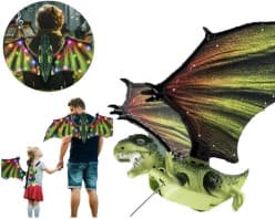 Electric Flying Dragon Wings Backpack for Kids