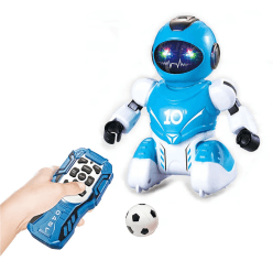 Kidoyz Soccer Playing Programmable Dancing & Walking Robot for Kids with Lights Visit the Magicwand Store