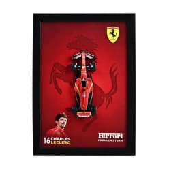 Ferrari Die-Cast Car Wall Frame | 3D Model Car Wall Art Decor