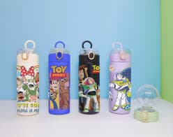 Toy Story Water Bottle for Kids | 400 ml | Color as per Stock dispatched | Pack of 1 Pc