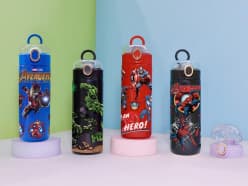Avengers Insulated Water Bottle for Kids | 400 ml | Color as per Stock dispatched | Pack of 1 Pc