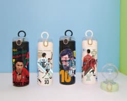 Football Insulated Water Bottle for Kids | 400 ml | Color as per Stock dispatched | Pack of 1 Pc