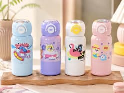 Insulated Water Bottle | 500 ml | Style 4 | Color as per Stock dispatched | Pack of 1 Pc