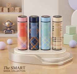 Insulated Water Bottle | 500 ml | Style 8 | Color as per Stock dispatched | Pack of 1 Pc