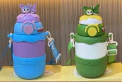 Ice Cream Shaped Water Bottle for Kids | 500 ml | Color as per Stock dispatched | Pack of 1 Pc
