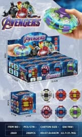 Avengers Premium Fidget Spinner Ball Toy for Kids | Color as per Stock dispatched | Pack of 1 Pc
