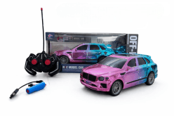 Kidoyz BENTLEY GF CAR 1:16 Electroplated Remote Control with Rainbow Mirror Finish & LED Lights And Sound for Kids