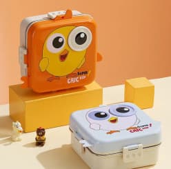 Carnival Stainless Steel Lunch Box - Chicken