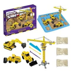 JCB Kinetic Sand Play Set for Kids | Dynamic Sand Toy