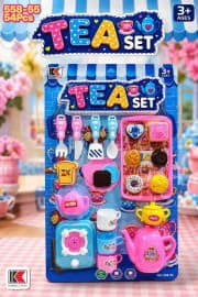 Kids Tea Set Pretend Play Kitchen Toy | Tea Party Set for Girls
