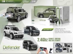 RC Defender Jeep with Double Smoke & App Control | Remote Control Car for Kids