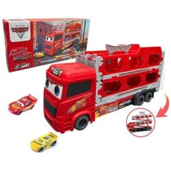 Lightning McQueen Truck with 2 Cars | Die-Cast Toy Set | China Item | Limited Stock
