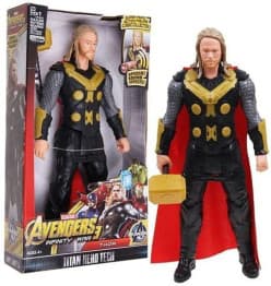 Avengers 4 Age of Ultron Series 20cm Thor Action Figure Toy (Black)