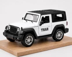 Kidoyz Rubicon Die-Cast 1:36 Scale Metal Toy Car | Small Alloy Model Car | Collectible Car Toy for Kids | Color As Per Stock