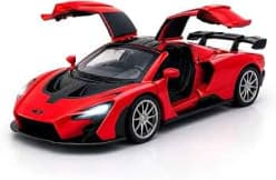 Kidoyz McLaren Die-Cast Metal 1:36 Scale Toy Car | Small Alloy Model Car | Collectible Car Toy for Kids | Color As Per Stock