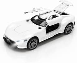 Kidoyz Mercedes Die-Cast 1:36 Scale Metal Toy Car | Small Alloy Model Car | Collectible Car Toy for Kids | Color As Per Stock