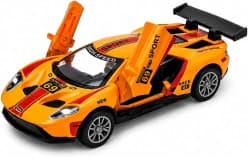 Kidoyz 1:36 Scale Ford GT Die-Cast Metal Toy Car | Small Alloy Model Car | Collectible Car Toy for Kids | Color As Per Stock