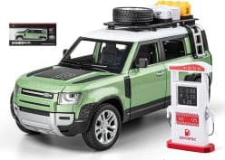 Kidoyz 1:32 Scale Defender Die-Cast Metal Toy Car | Medium Alloy Model Car | Collectible Car Toy for Kids | Color As Per Stock