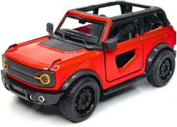 Kidoyz Bronco Die-Cast Metal Toy Car | Large Alloy Model Car | Collectible Car Toy for Kids | Color As Per Stock