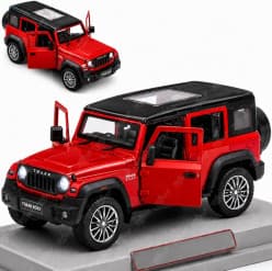 Kidoyz Thar Die-Cast Metal Toy Car | Large Alloy Model Car | Collectible Car Toy for Kids | Color As Per Stock