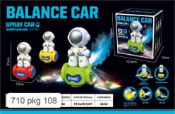 Kidoyz Astronaut Balance Car Toy | Spray Balance Car with Smoke Effect for Kids